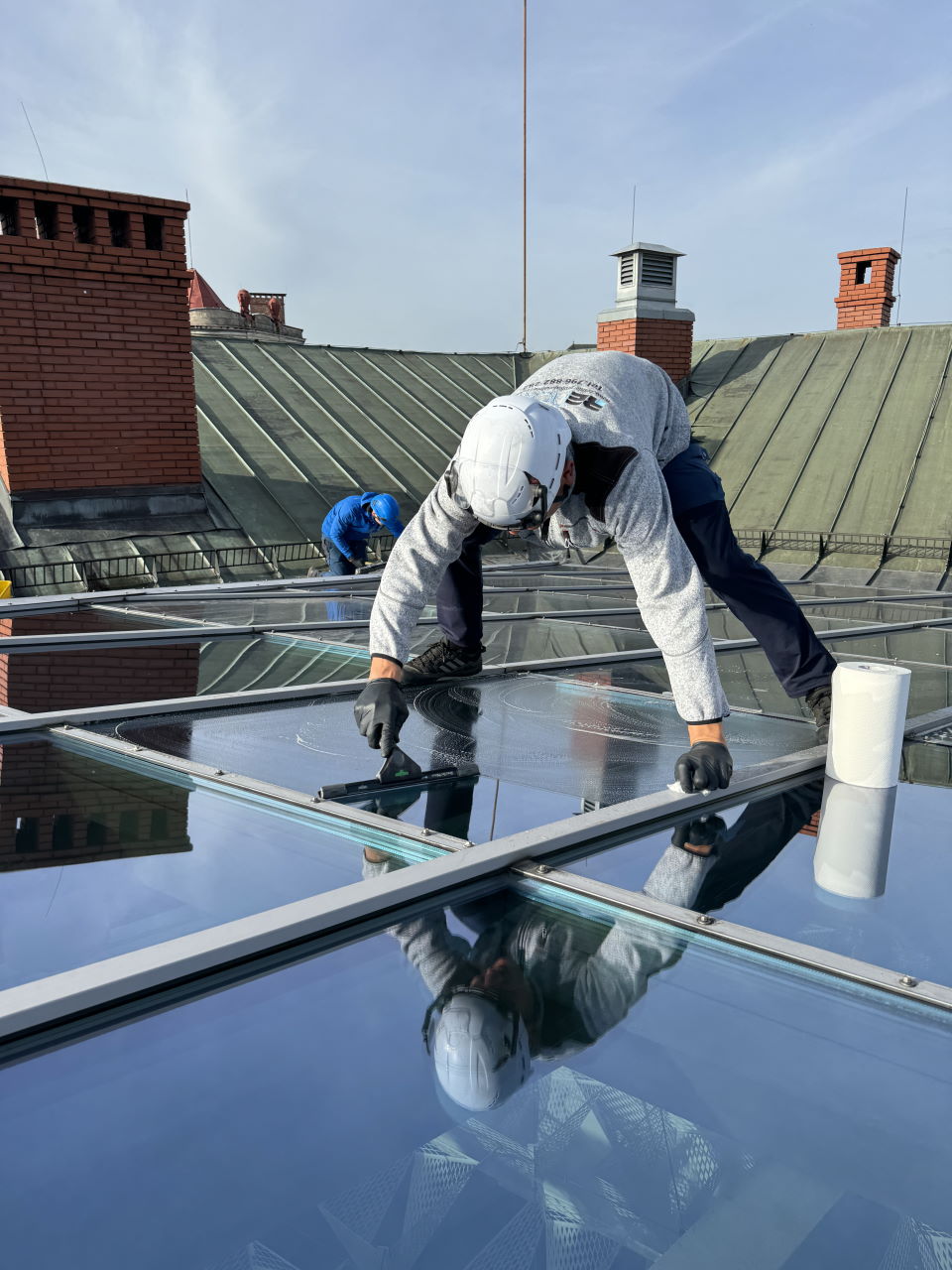 Mycie okien i przeszkleń zewnętrznych