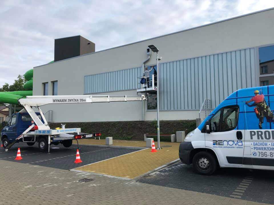 Mycie okien na linach Bielsko-biała Mycie okien na linach