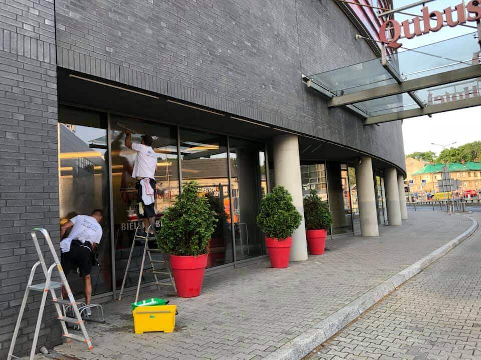 Mycie okien na linach Bielsko-biała Mycie okien na linach