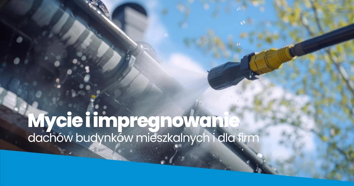 Mycie dachów budynków mieszkalnych dla klientów prywatnych i firm Mycie dachów budynków mieszkalnych dla klientów prywatnych i firm