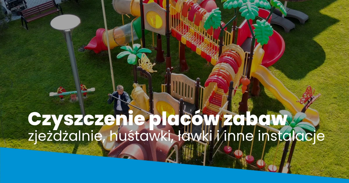 Czyszczenie placów zabaw