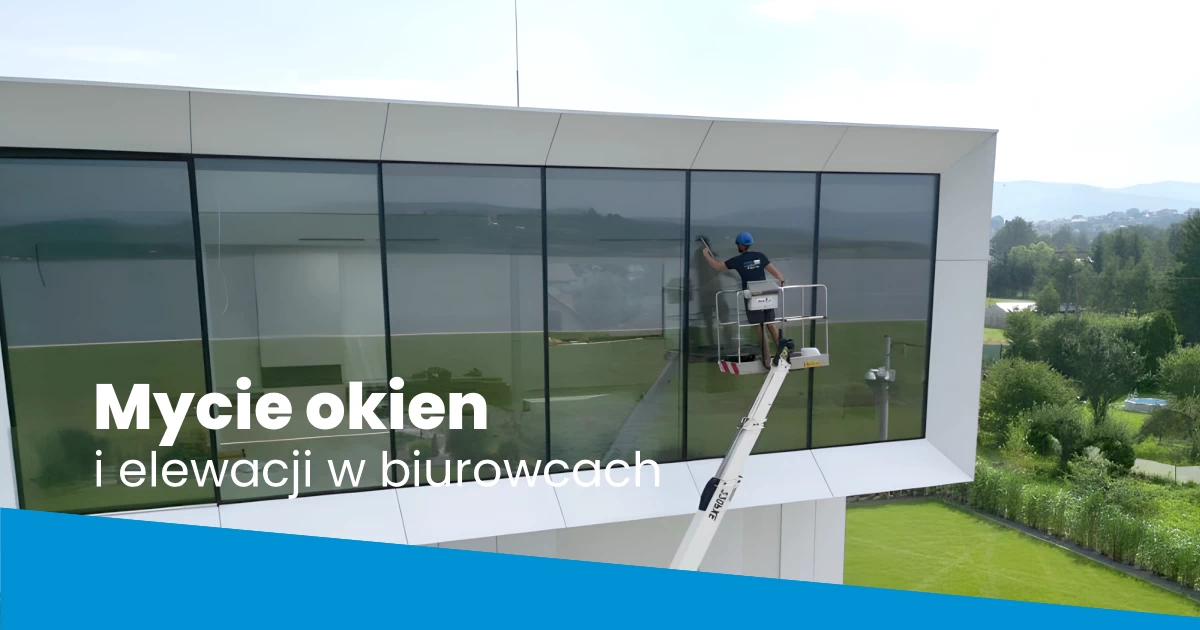 Mycie okien w biurowcach