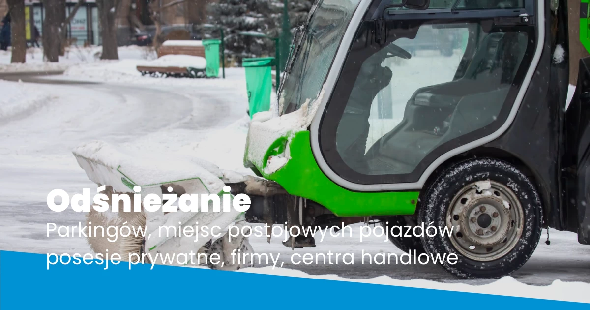 Odśnieżanie parkingów
